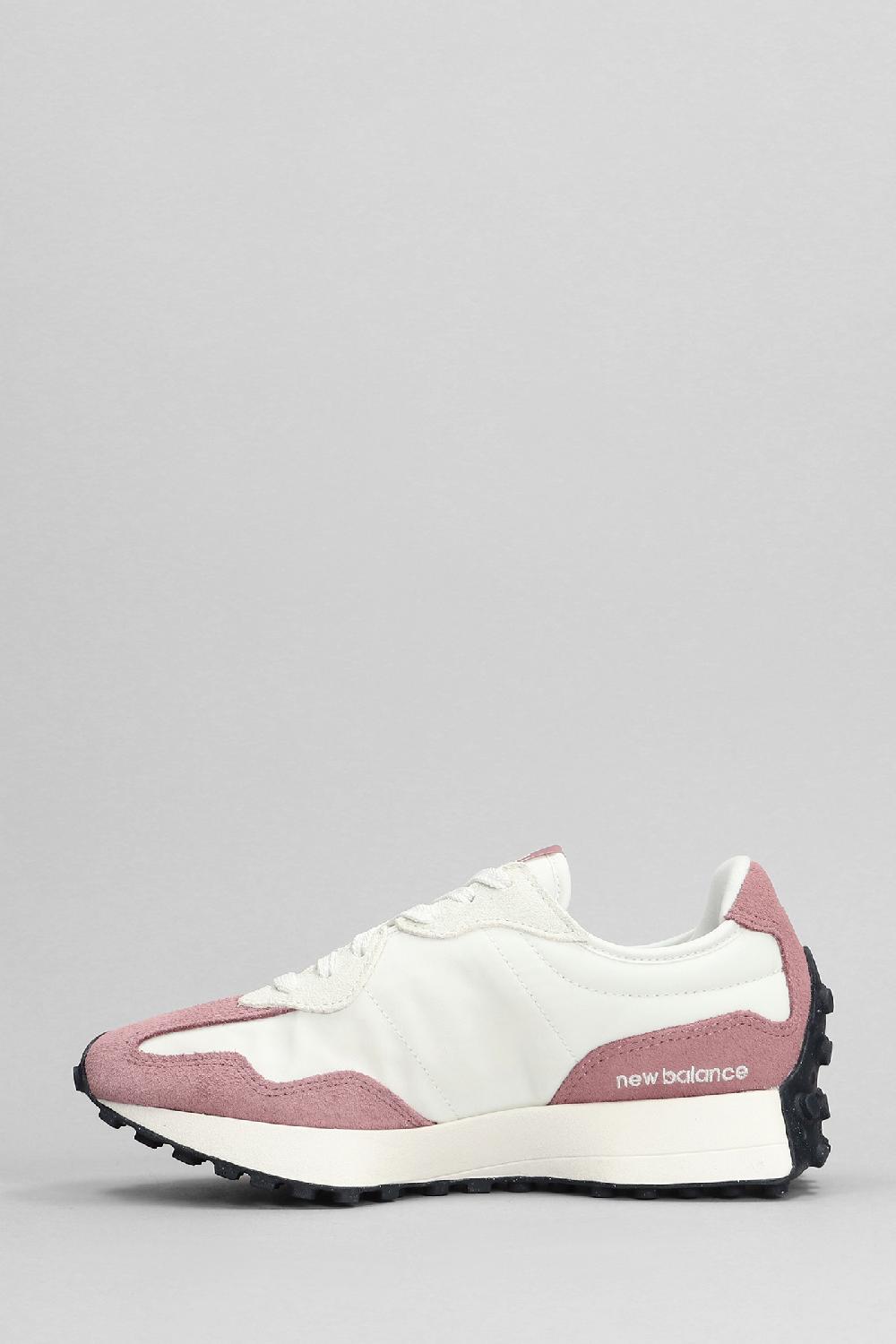 Deliberti New Balance Sneakers 327 In Camoscio E Tessuto Bianco Cod. 397920 - Deliberti The Luxury Shopping