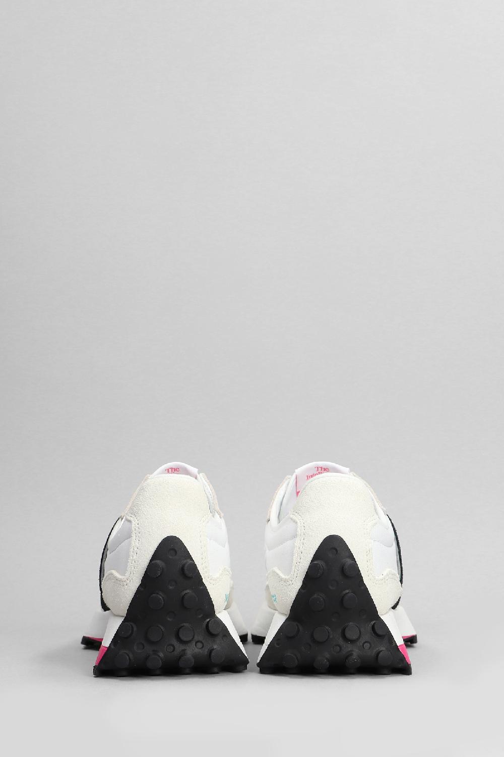 Deliberti New Balance Sneakers 327 In Camoscio E Tessuto Bianco Cod. 401024 - Deliberti The Luxury Shopping