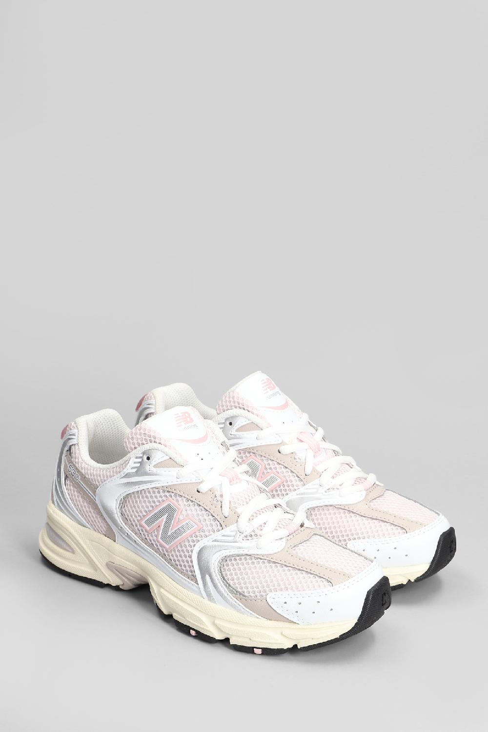 Deliberti New Balance Sneakers 530 In Camoscio E Tessuto Bianco Cod. 409788 - Deliberti The Luxury Shopping