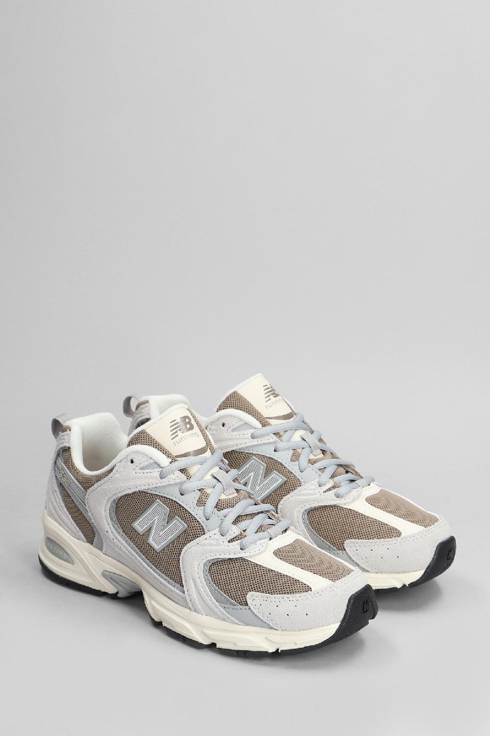Deliberti New Balance Sneakers 530 In Camoscio E Tessuto Rosa Cod. 405779 - Deliberti The Luxury Shopping
