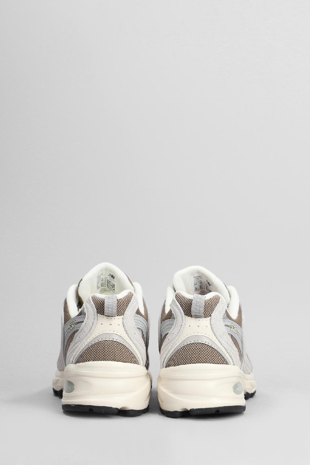 Deliberti New Balance Sneakers 530 In Camoscio E Tessuto Rosa Cod. 405779 - Deliberti The Luxury Shopping