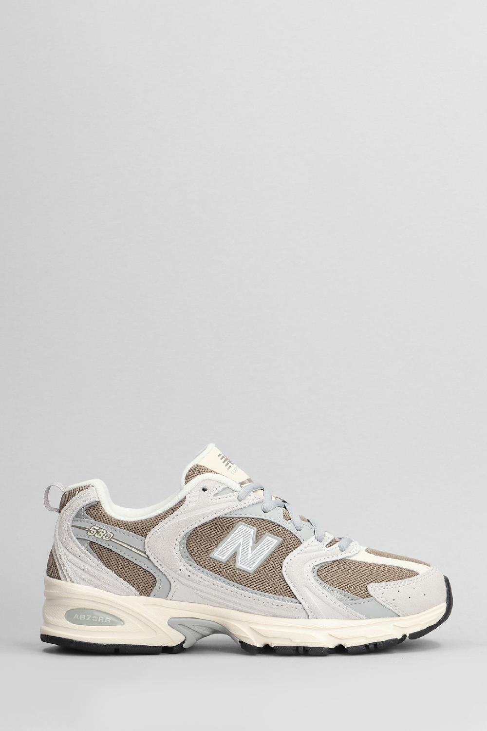 Deliberti New Balance Sneakers 530 in camoscio e tessuto rosa cod. 405779 - Deliberti The Luxury Shopping