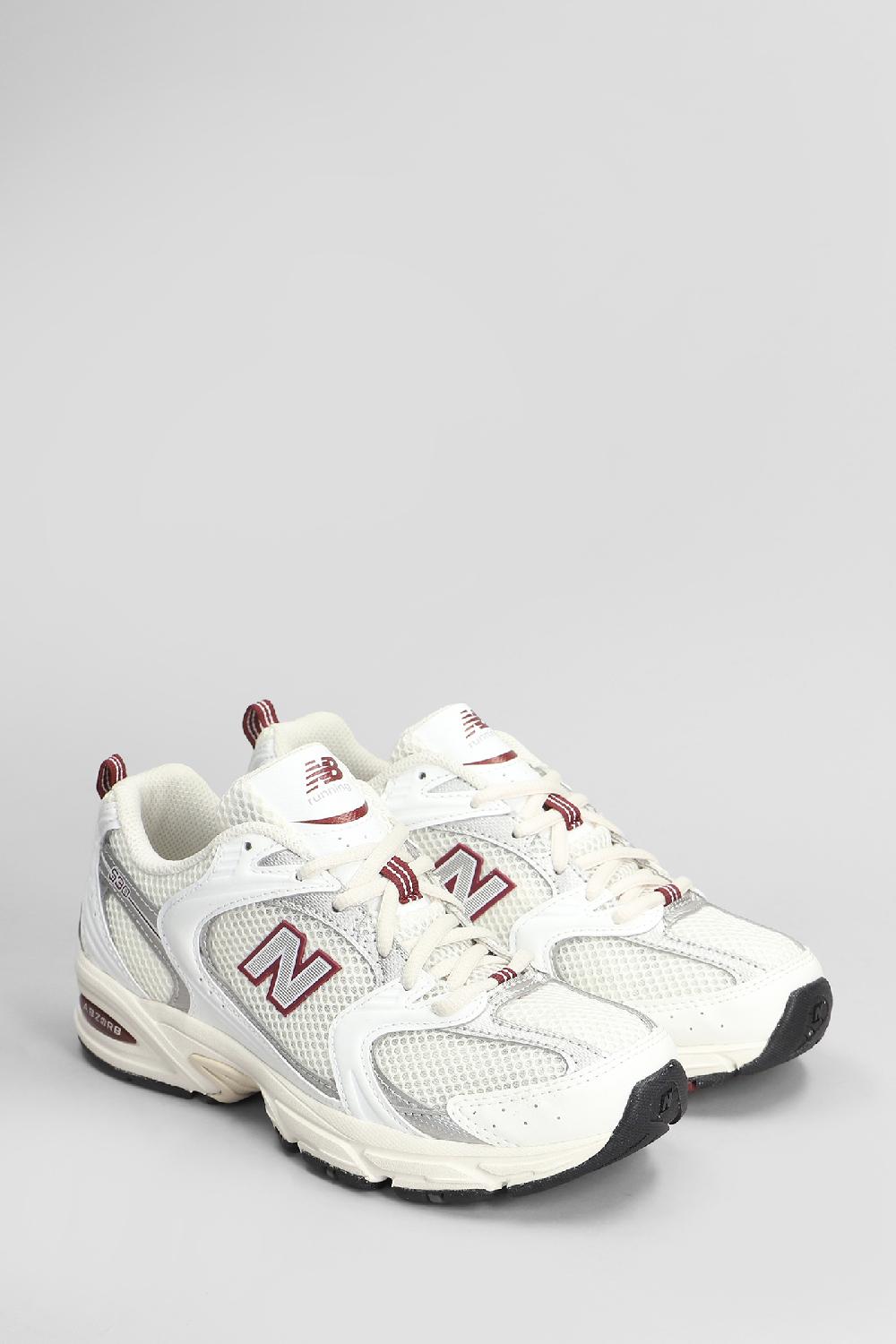 Deliberti New Balance Sneakers 530 In Pelle E Tessuto Bianco Cod. 407570 - Deliberti The Luxury Shopping