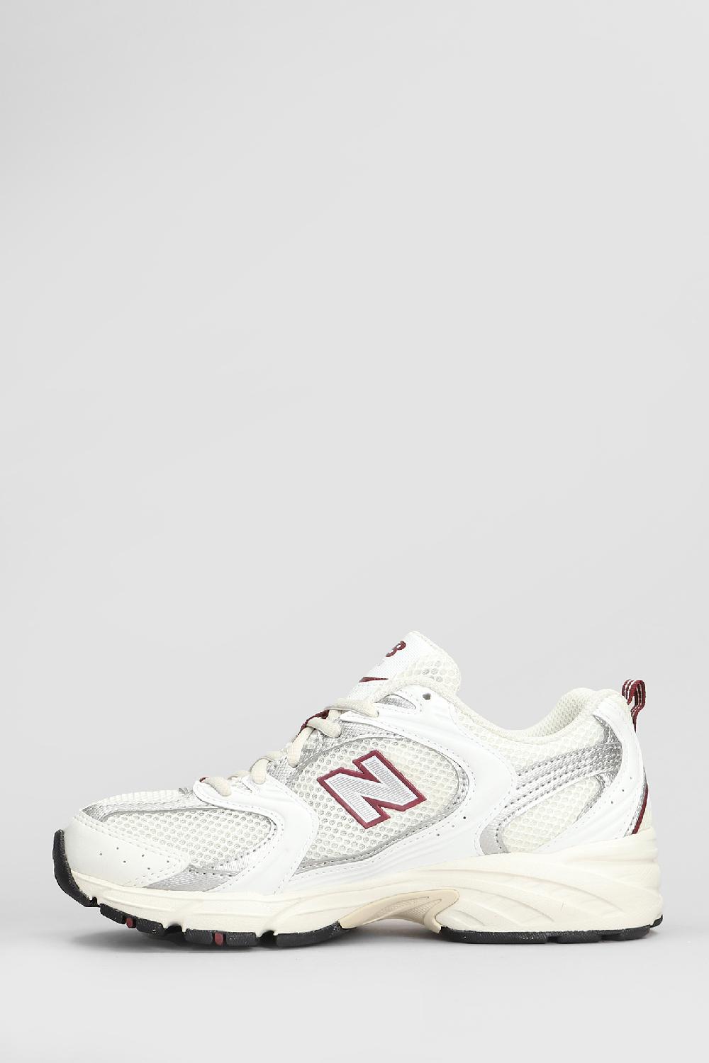 Deliberti New Balance Sneakers 530 In Pelle E Tessuto Bianco Cod. 407570 - Deliberti The Luxury Shopping