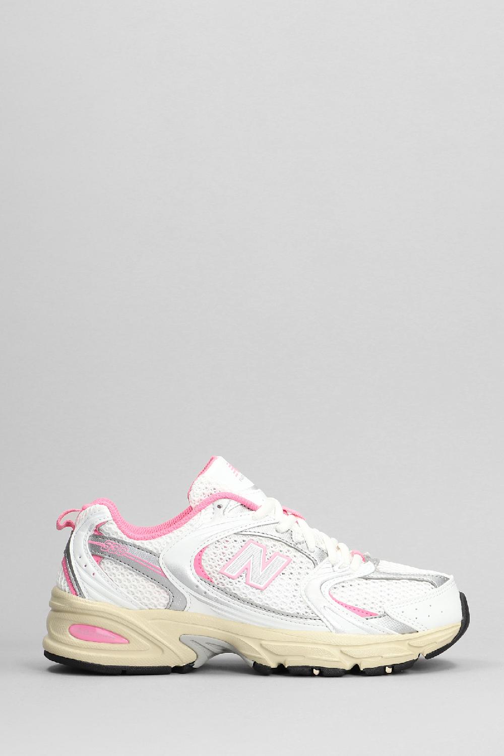 Deliberti New Balance Sneakers 530 in pelle e tessuto bianco cod. 394739 - Deliberti The Luxury Shopping