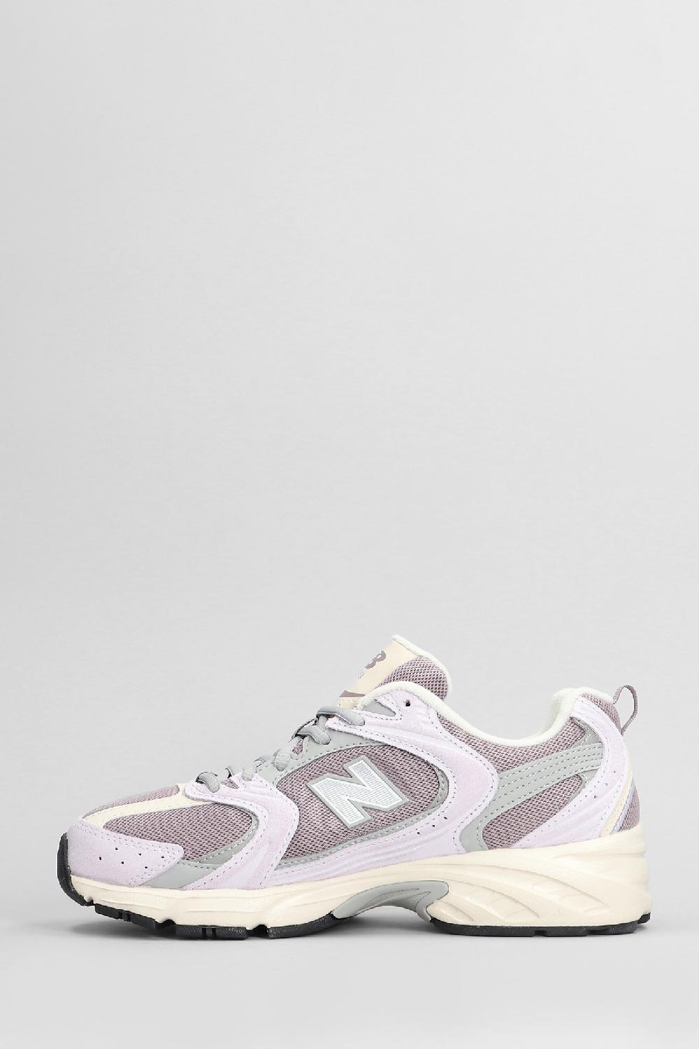 Deliberti New Balance Sneakers 530 In Pelle E Tessuto Viola Cod. 407571 - Deliberti The Luxury Shopping