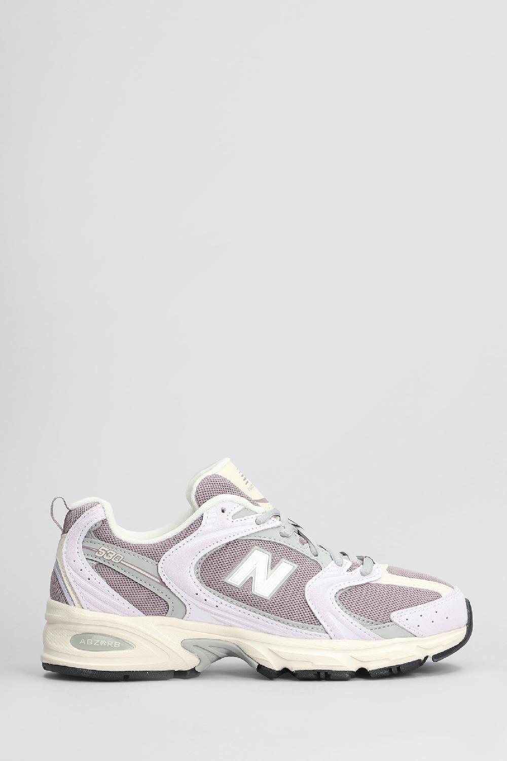 Deliberti New Balance Sneakers 530 in pelle e tessuto viola cod. 407571 - Deliberti The Luxury Shopping