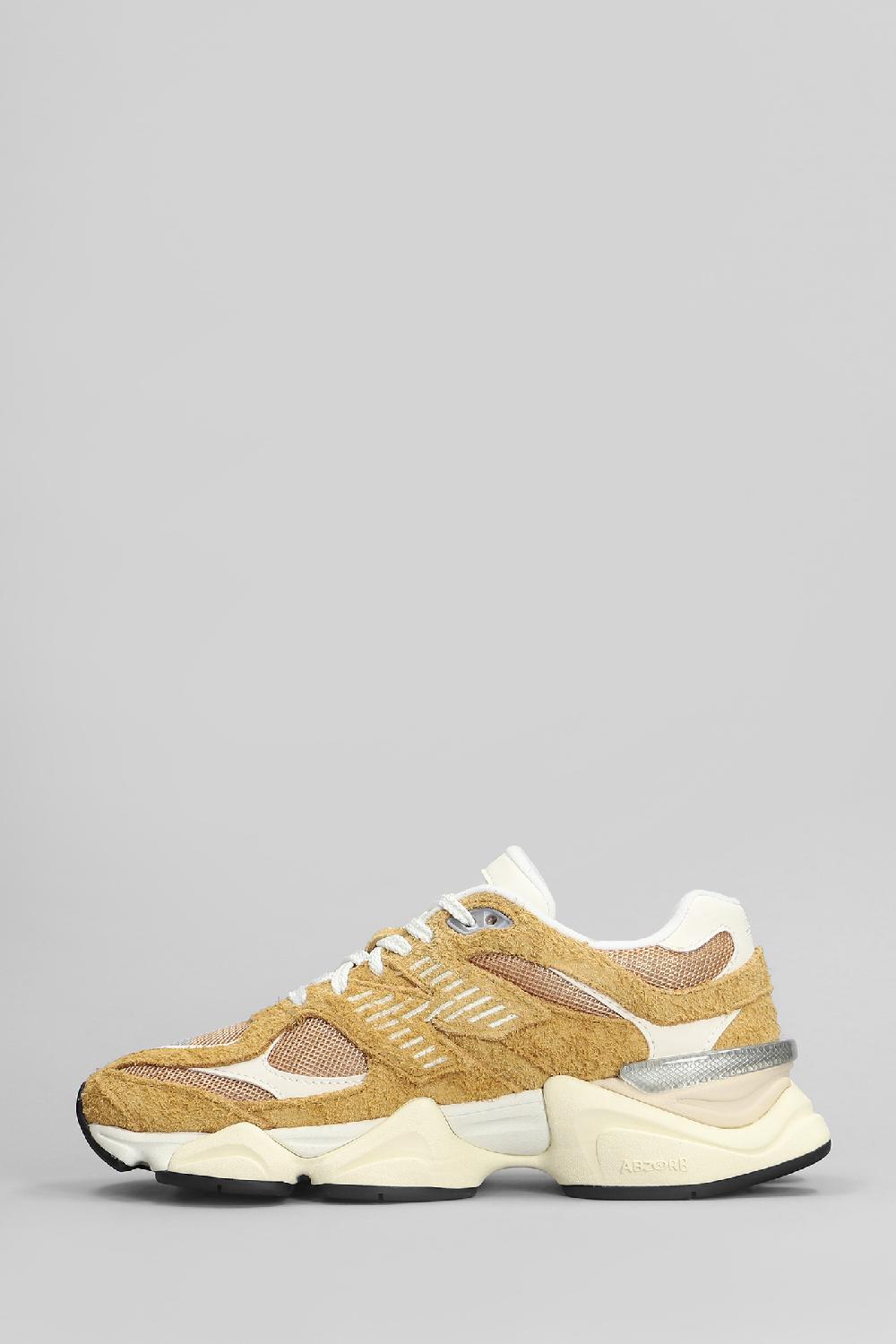 Deliberti New Balance Sneakers 9060 In Camoscio Cuoio Naturale Cod. 410105 - Deliberti The Luxury Shopping