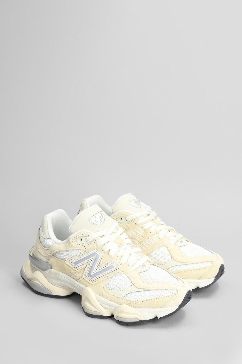 Deliberti New Balance Sneakers 9060 In Camoscio E Tessuto Beige Cod. 405712 - Deliberti The Luxury Shopping