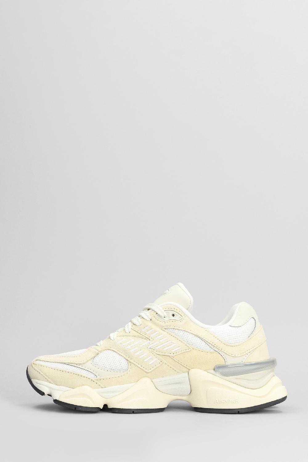 Deliberti New Balance Sneakers 9060 In Camoscio E Tessuto Beige Cod. 405712 - Deliberti The Luxury Shopping
