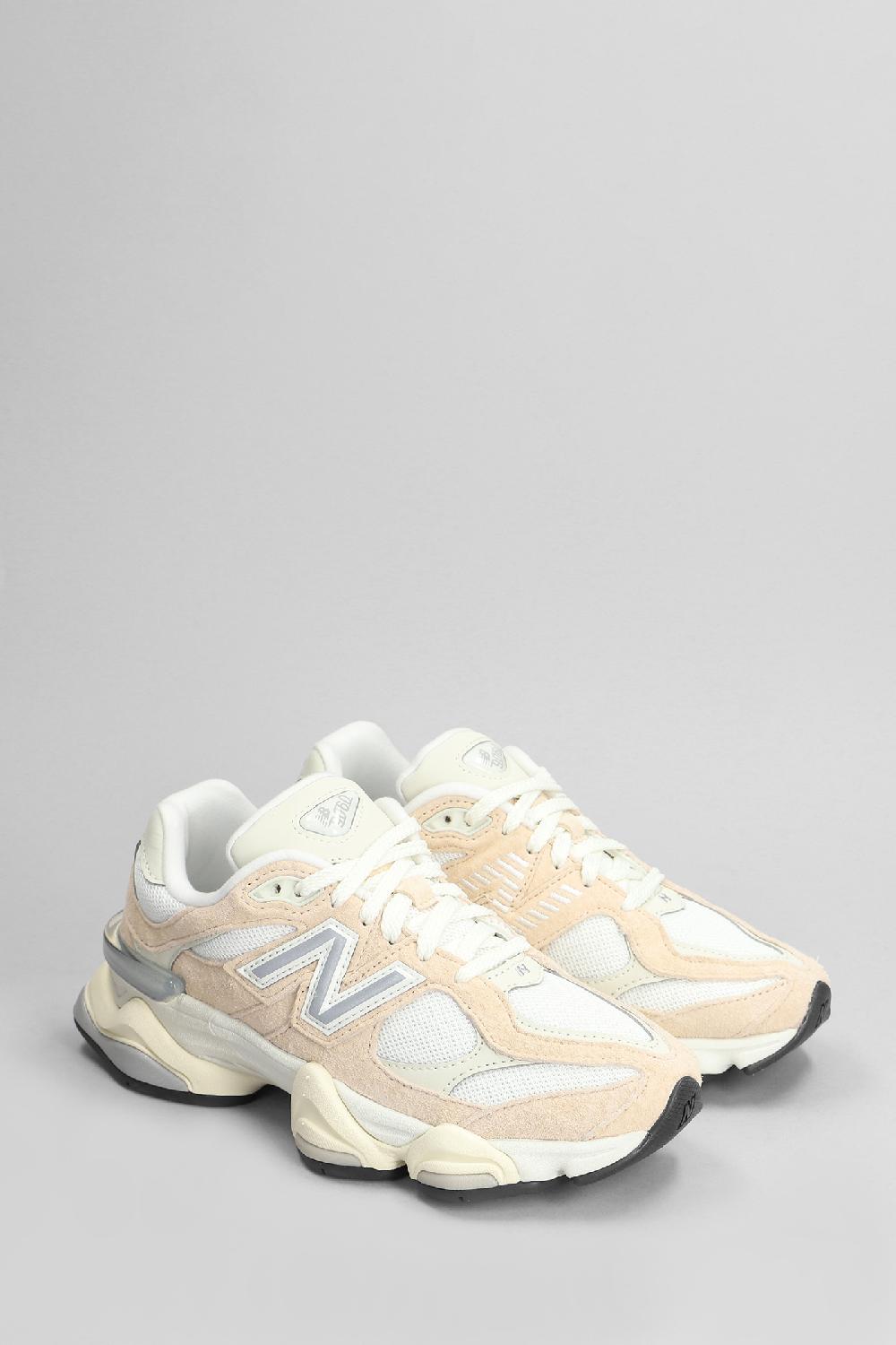 Deliberti New Balance Sneakers 9060 In Camoscio E Tessuto Cipria Cod. 405711 - Deliberti The Luxury Shopping