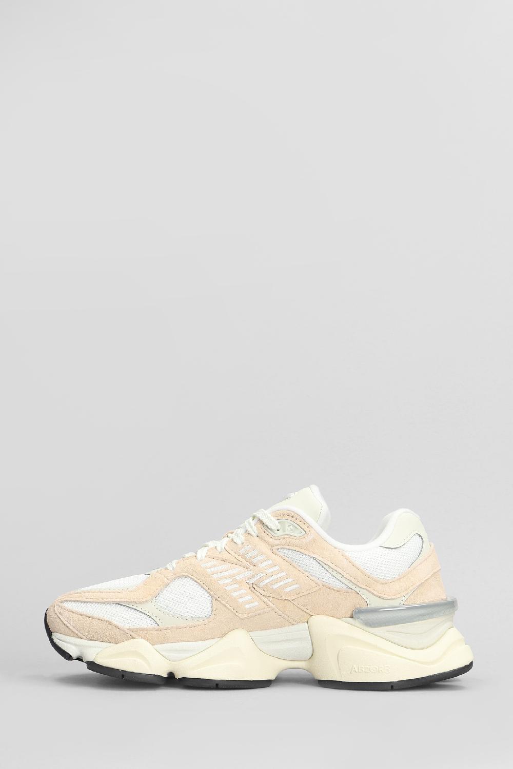 Deliberti New Balance Sneakers 9060 In Camoscio E Tessuto Cipria Cod. 405711 - Deliberti The Luxury Shopping