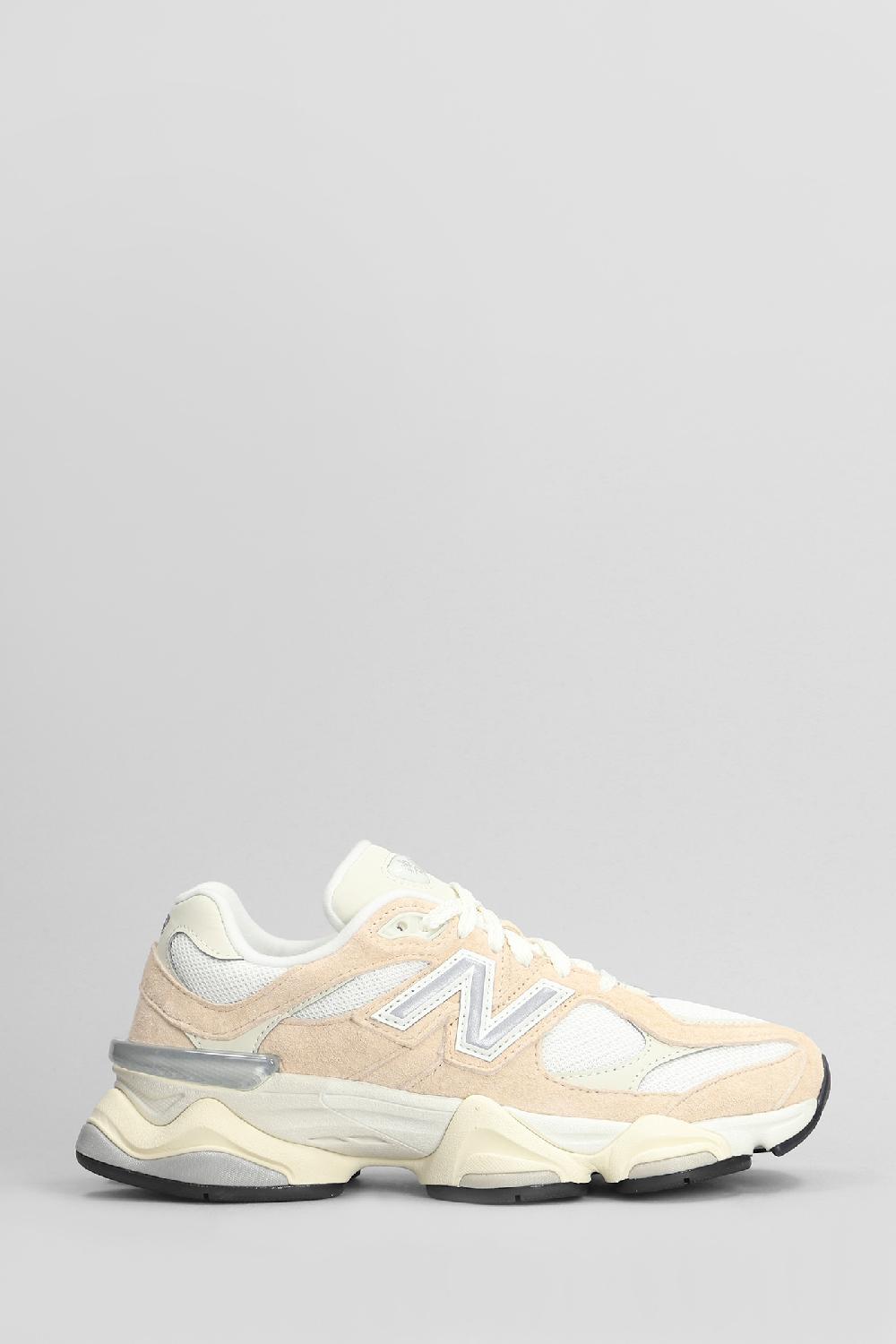 Deliberti New Balance Sneakers 9060 in camoscio e tessuto cipria cod. 405711 - Deliberti The Luxury Shopping