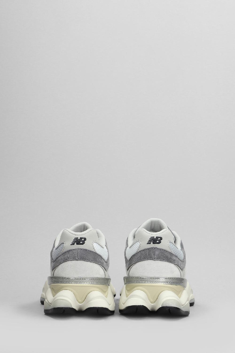 Deliberti New Balance Sneakers 9060 In Camoscio E Tessuto Grigio Cod. 405718 - Deliberti The Luxury Shopping