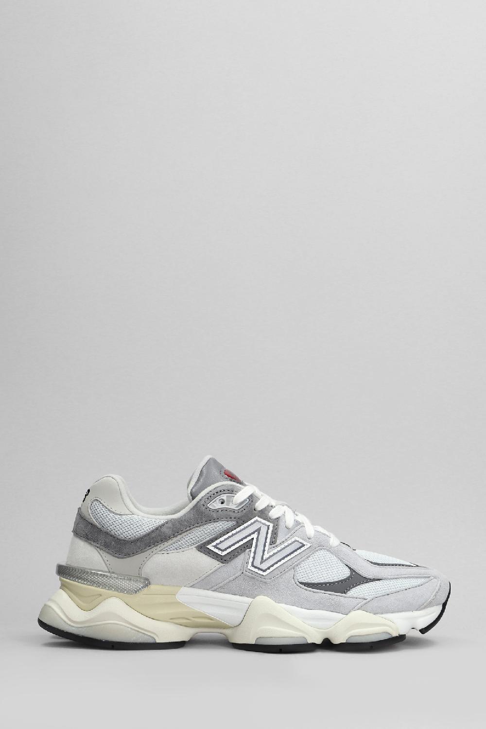 Deliberti New Balance Sneakers 9060 in camoscio e tessuto grigio cod. 405718 - Deliberti The Luxury Shopping