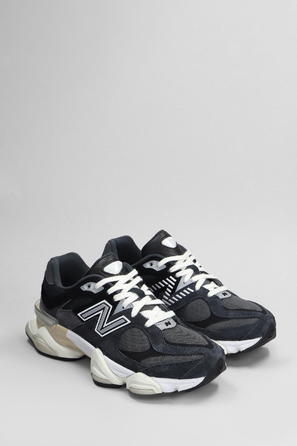 Deliberti New Balance Sneakers 9060 In Camoscio E Tessuto Nero Cod. 405713 - Deliberti The Luxury Shopping