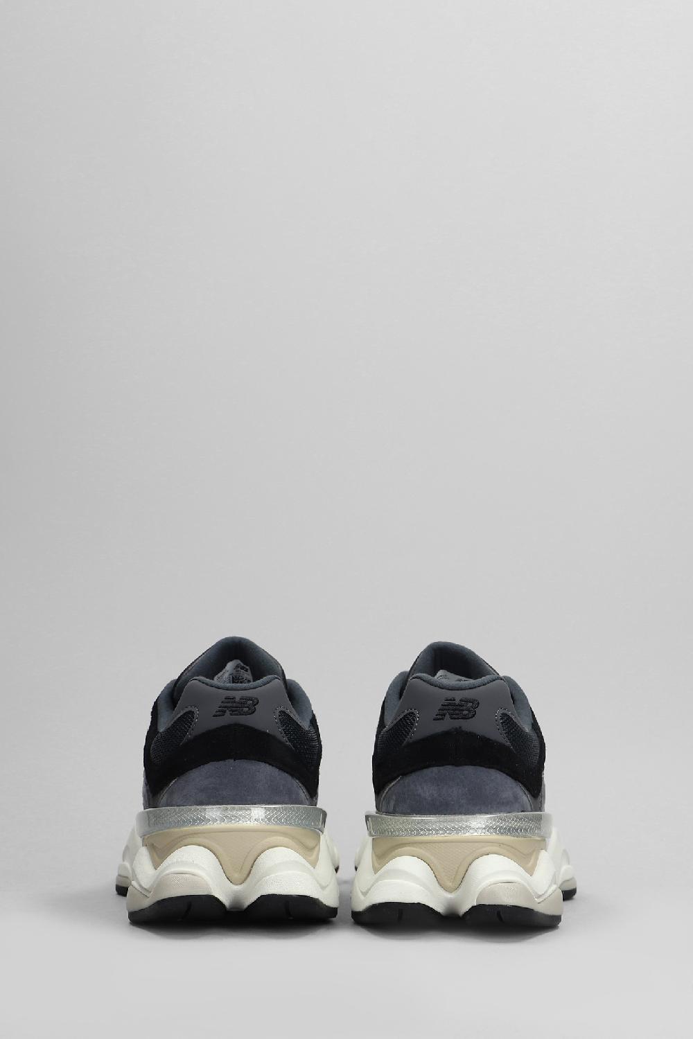 Deliberti New Balance Sneakers 9060 In Camoscio E Tessuto Nero Cod. 405713 - Deliberti The Luxury Shopping