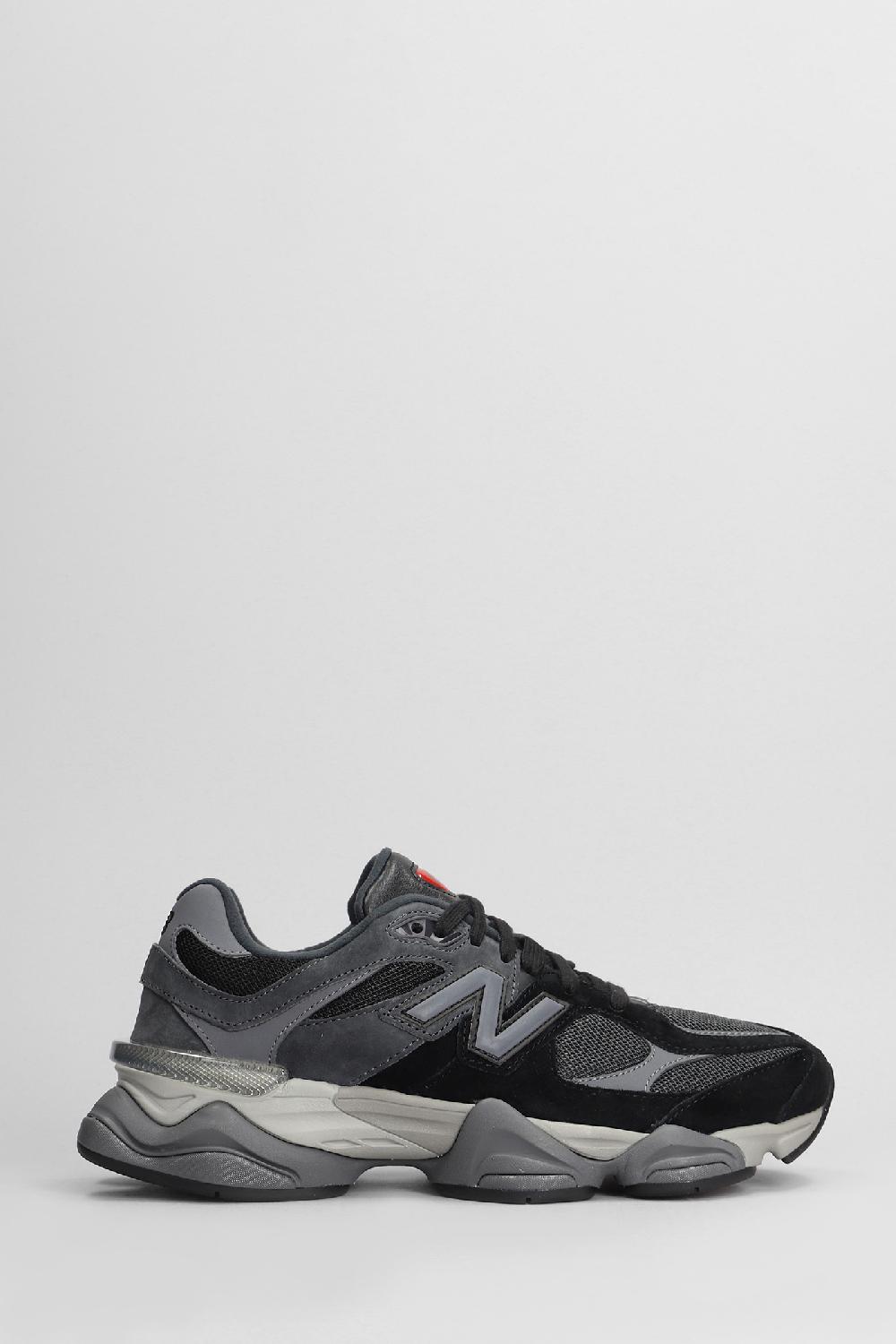 Deliberti New Balance Sneakers 9060 in camoscio e tessuto nero cod. 405715 - Deliberti The Luxury Shopping
