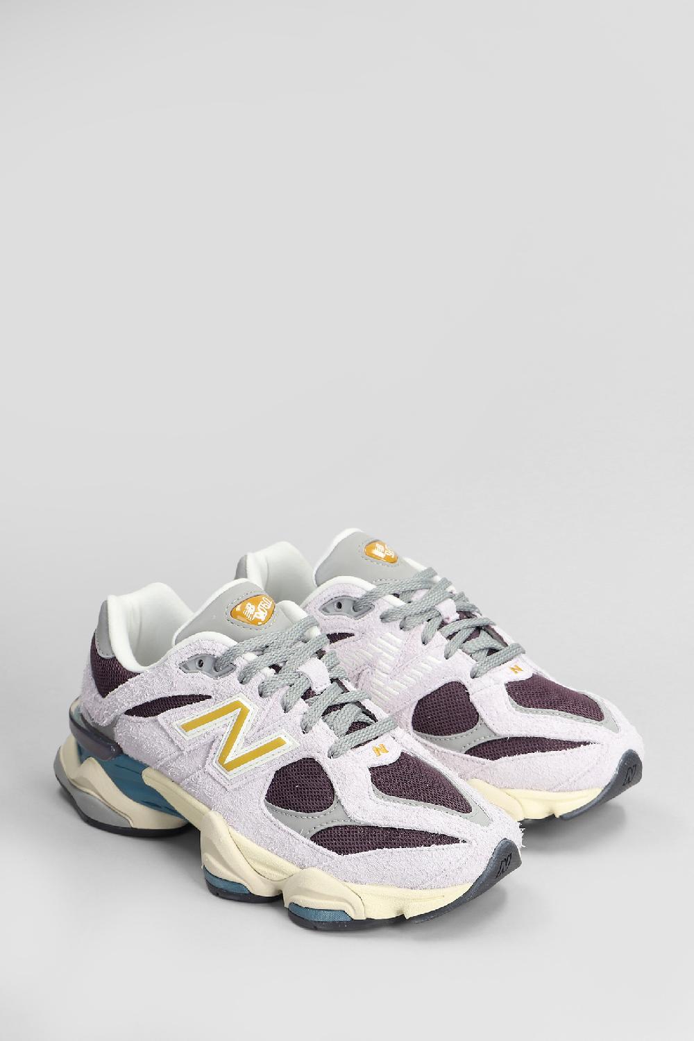 Deliberti New Balance Sneakers 9060 In Camoscio E Tessuto Viola Cod. 407569 - Deliberti The Luxury Shopping