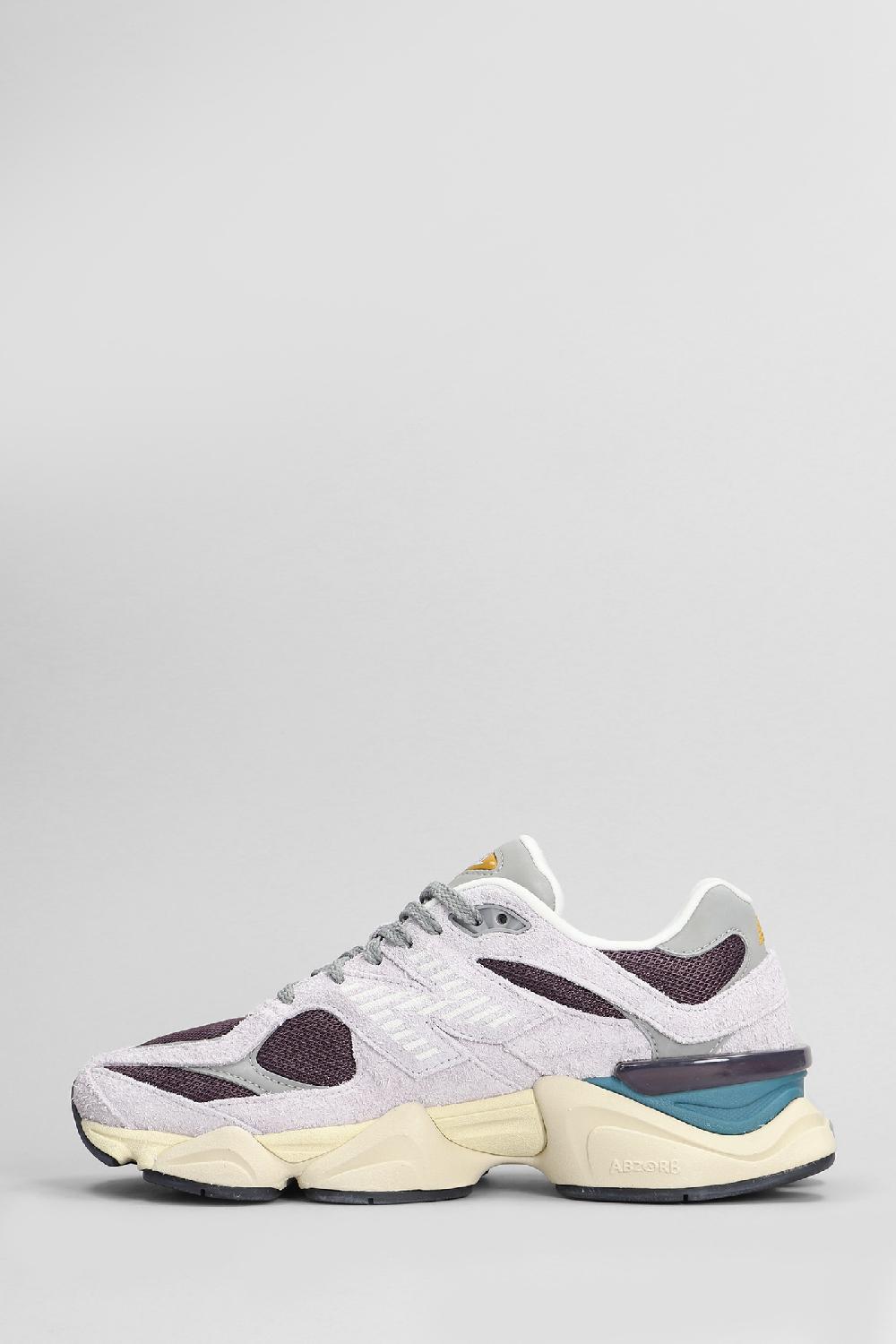 Deliberti New Balance Sneakers 9060 In Camoscio E Tessuto Viola Cod. 407569 - Deliberti The Luxury Shopping