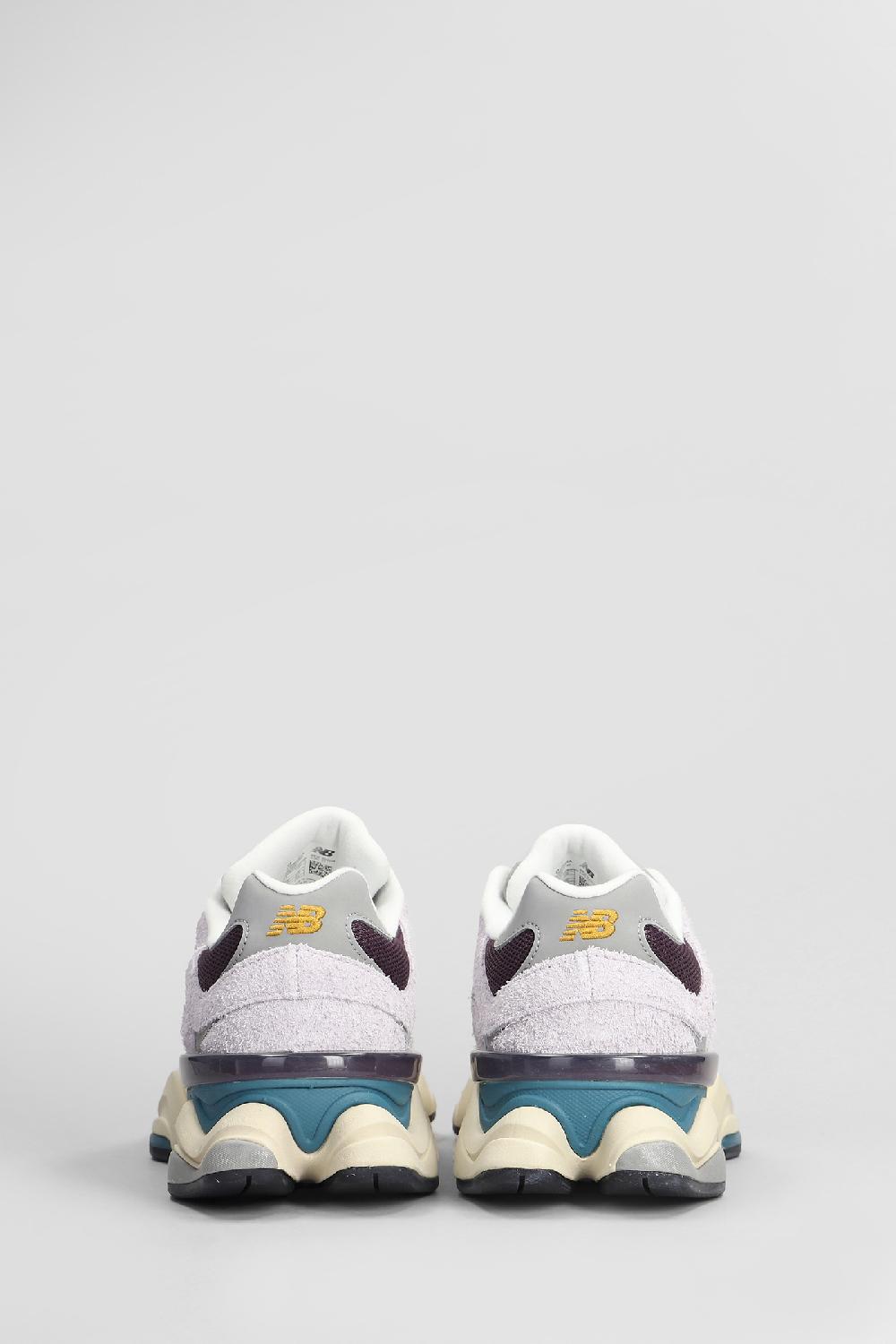 Deliberti New Balance Sneakers 9060 In Camoscio E Tessuto Viola Cod. 407569 - Deliberti The Luxury Shopping