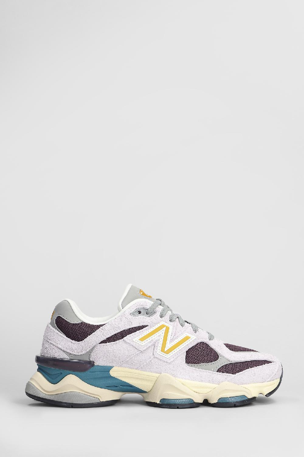 Deliberti New Balance Sneakers 9060 in camoscio e tessuto viola cod. 407569 - Deliberti The Luxury Shopping