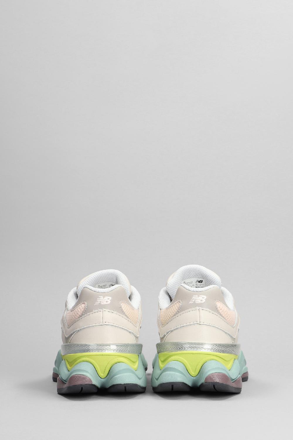 Deliberti New Balance Sneakers 9060 In Pelle E Tessuto Multicolor Cod. 398641 - Deliberti The Luxury Shopping