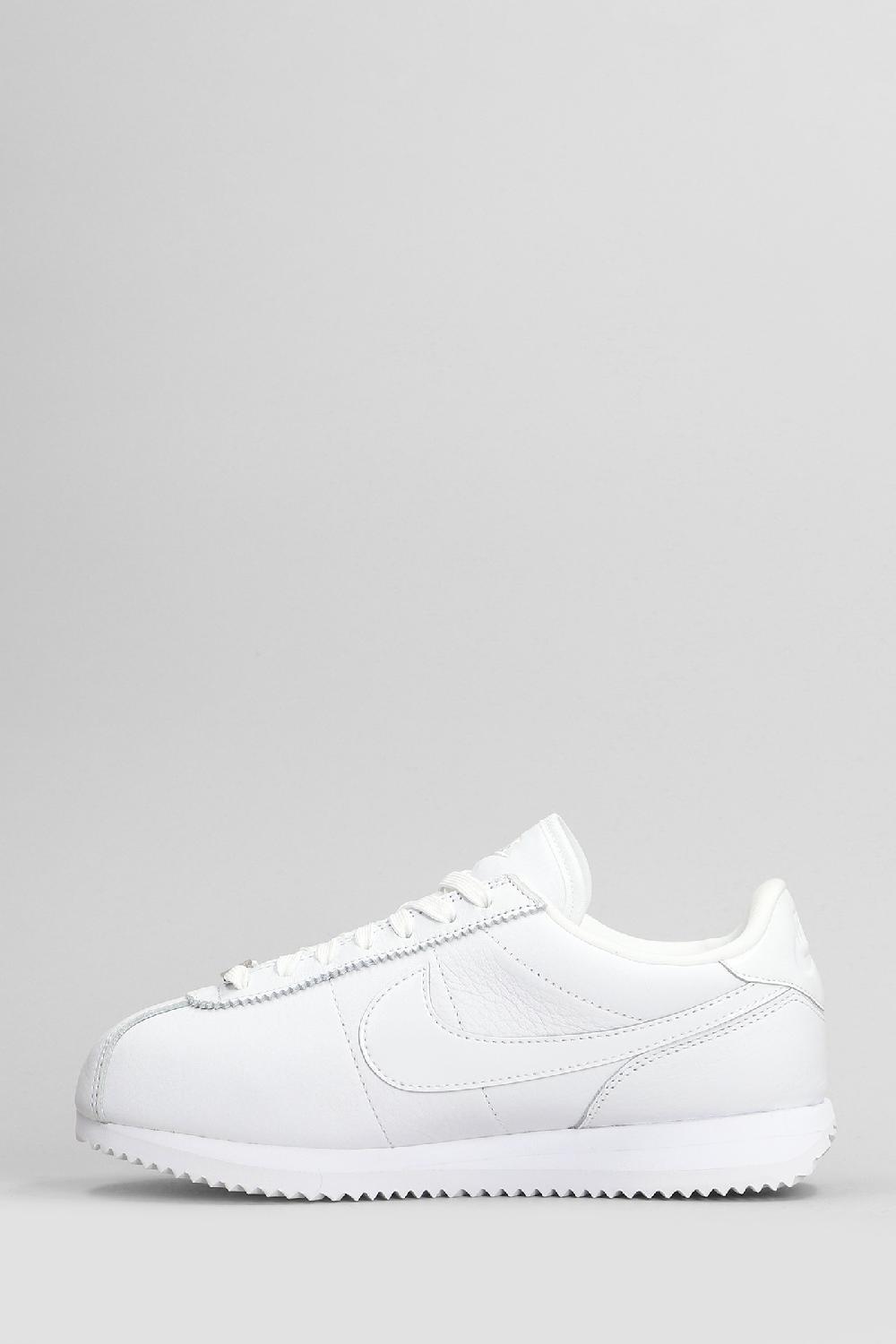 Deliberti Nike Sneakers Cortez 23 Premium In Pelle Bianca Cod. 408280 - Deliberti The Luxury Shopping