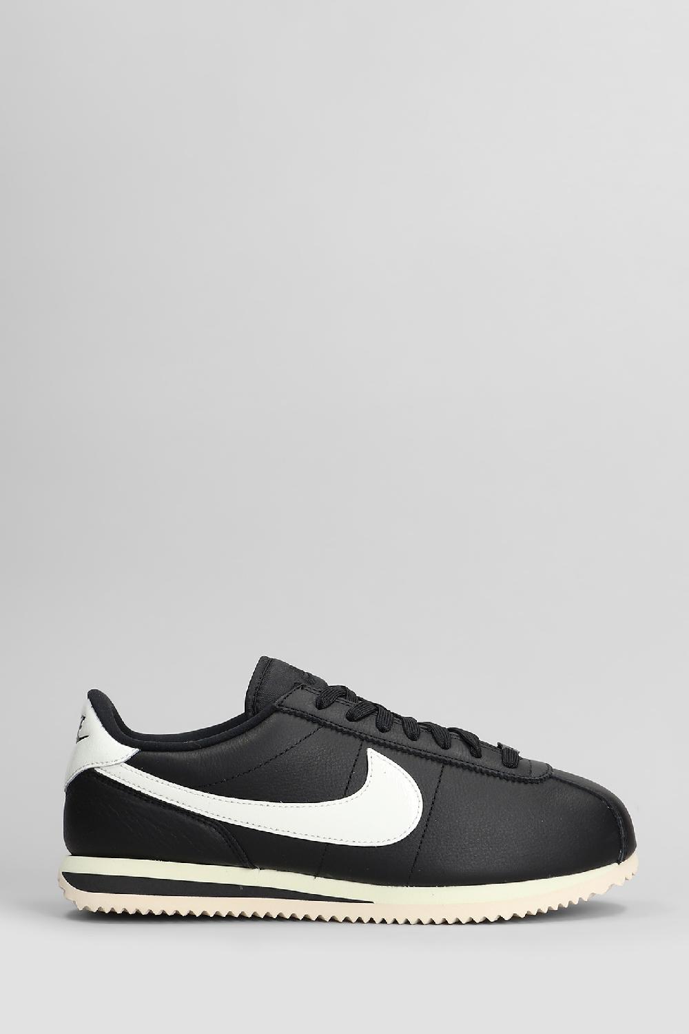 Deliberti Nike Sneakers cortez 23 premium in pelle nera cod. 408279 - Deliberti The Luxury Shopping