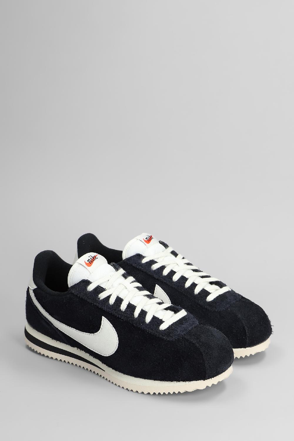 Deliberti Nike Sneakers Cortez Vntg In Camoscio Nero Cod. 408281 - Deliberti The Luxury Shopping