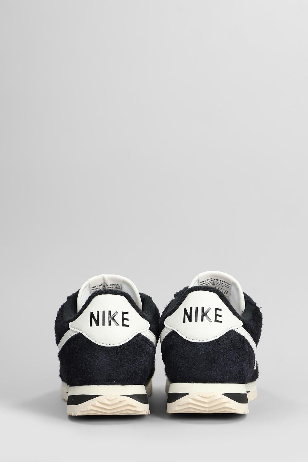 Deliberti Nike Sneakers Cortez Vntg In Camoscio Nero Cod. 408281 - Deliberti The Luxury Shopping