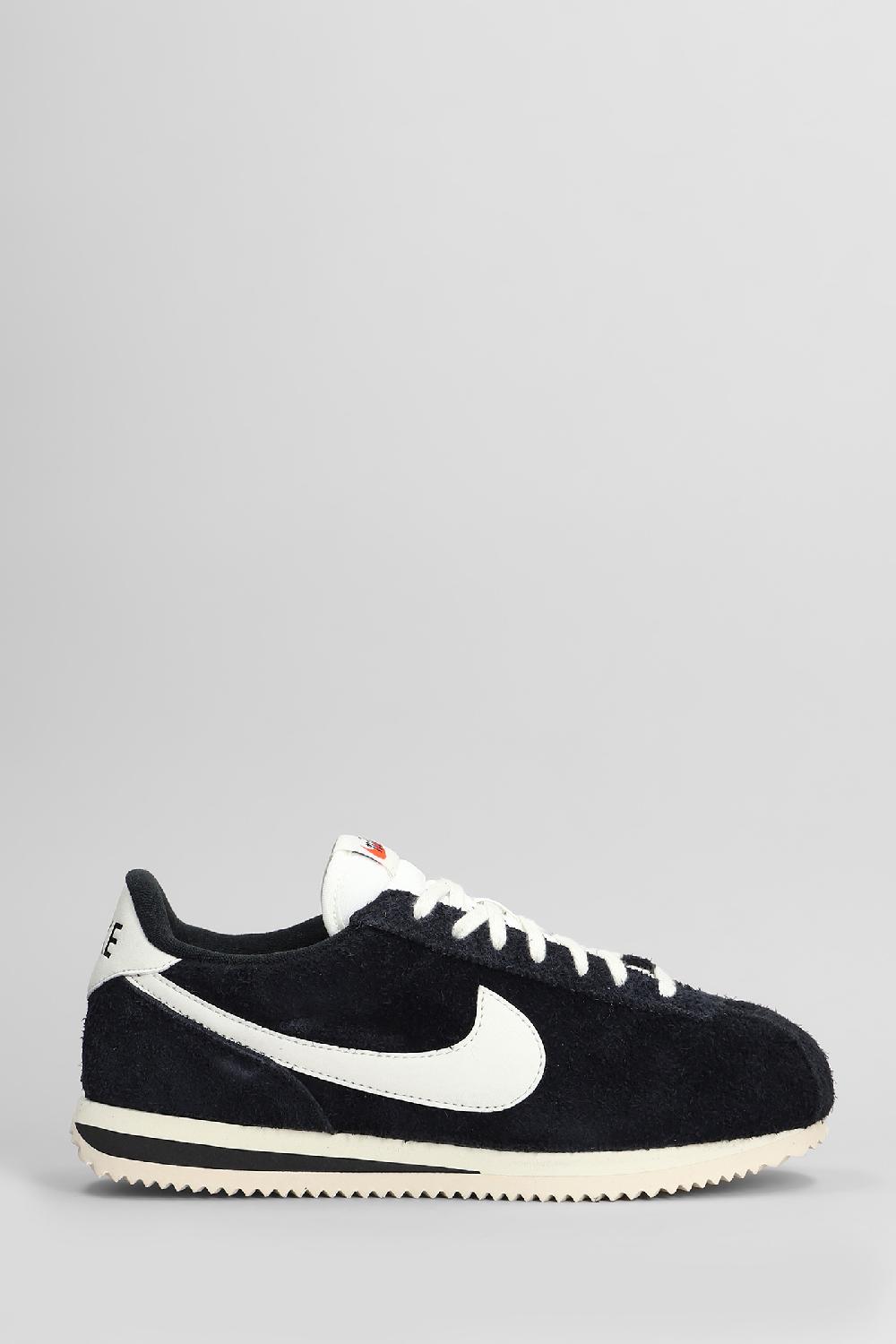 Deliberti Nike Sneakers cortez vntg in camoscio nero cod. 408281 - Deliberti The Luxury Shopping