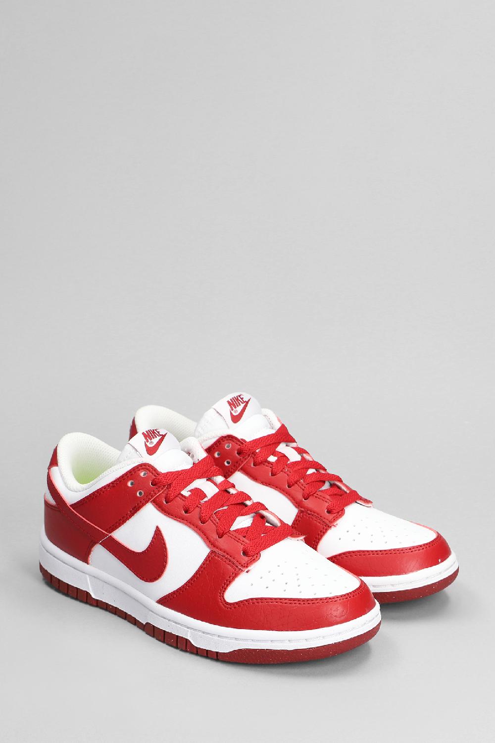 Deliberti Nike Sneakers Dunk Low In Pelle Bianca Cod. 402350 - Deliberti The Luxury Shopping