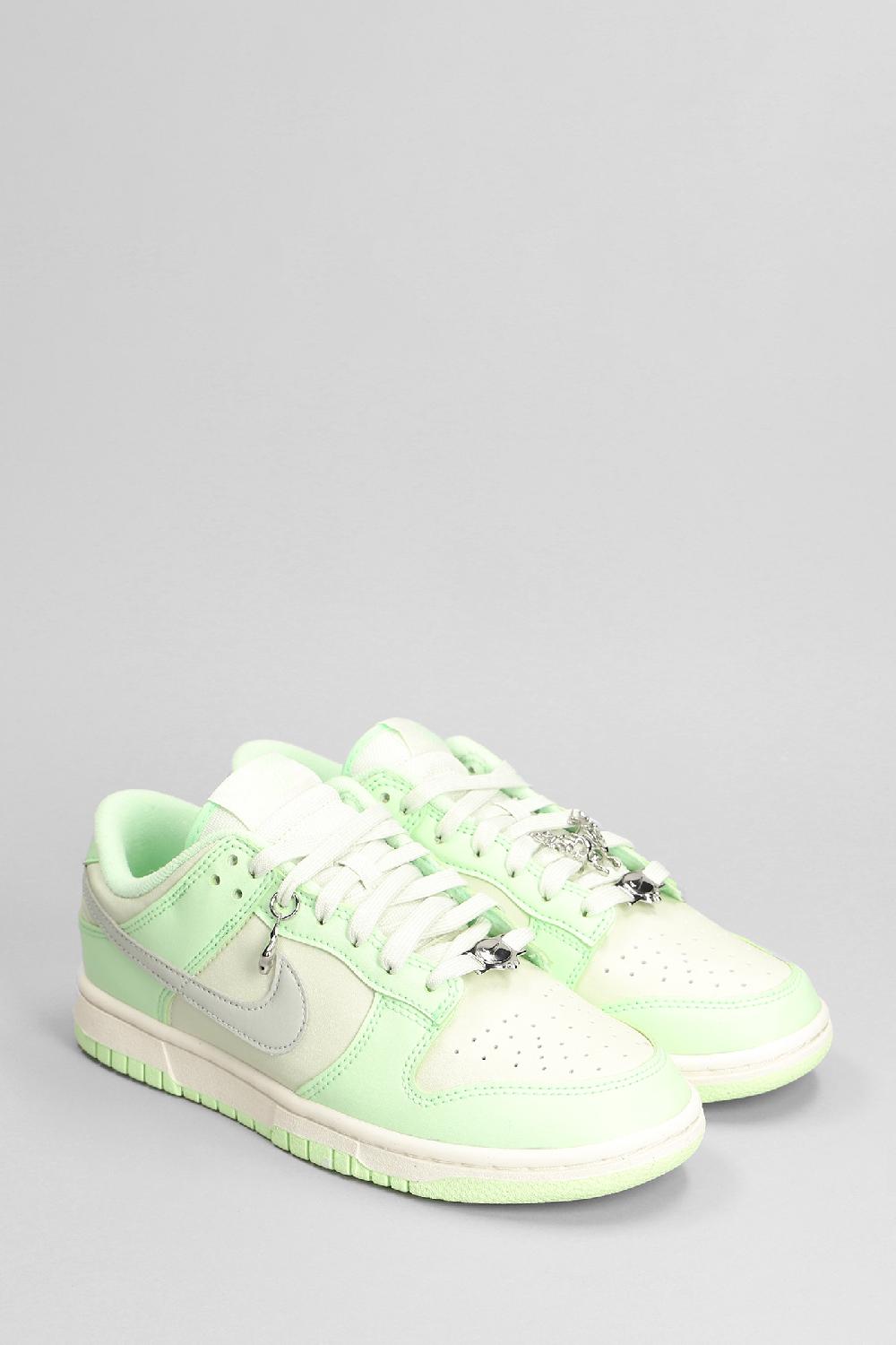 Deliberti Nike Sneakers Dunk Low In Pelle Verde Cod. 402348 - Deliberti The Luxury Shopping