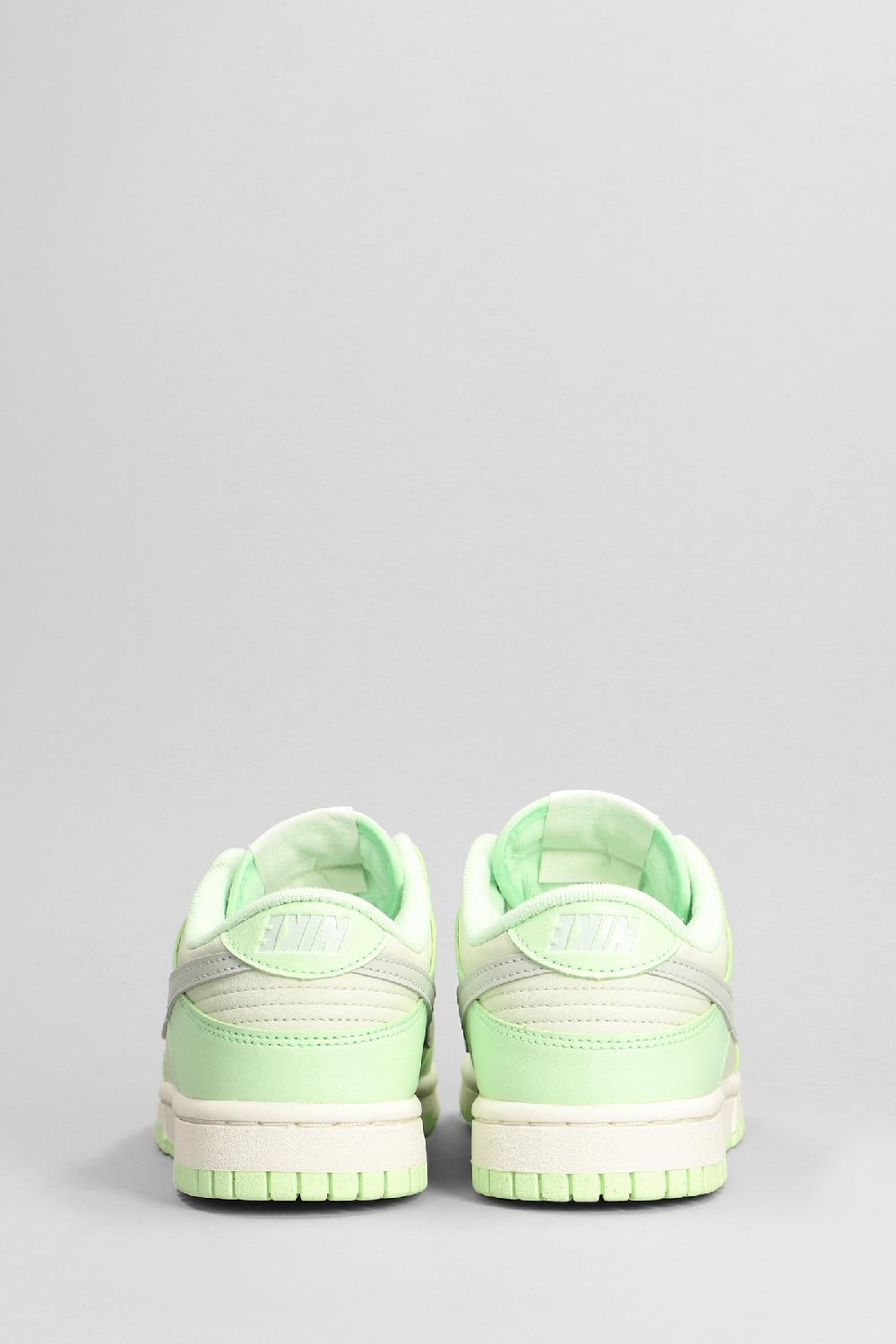 Deliberti Nike Sneakers Dunk Low In Pelle Verde Cod. 402348 - Deliberti The Luxury Shopping