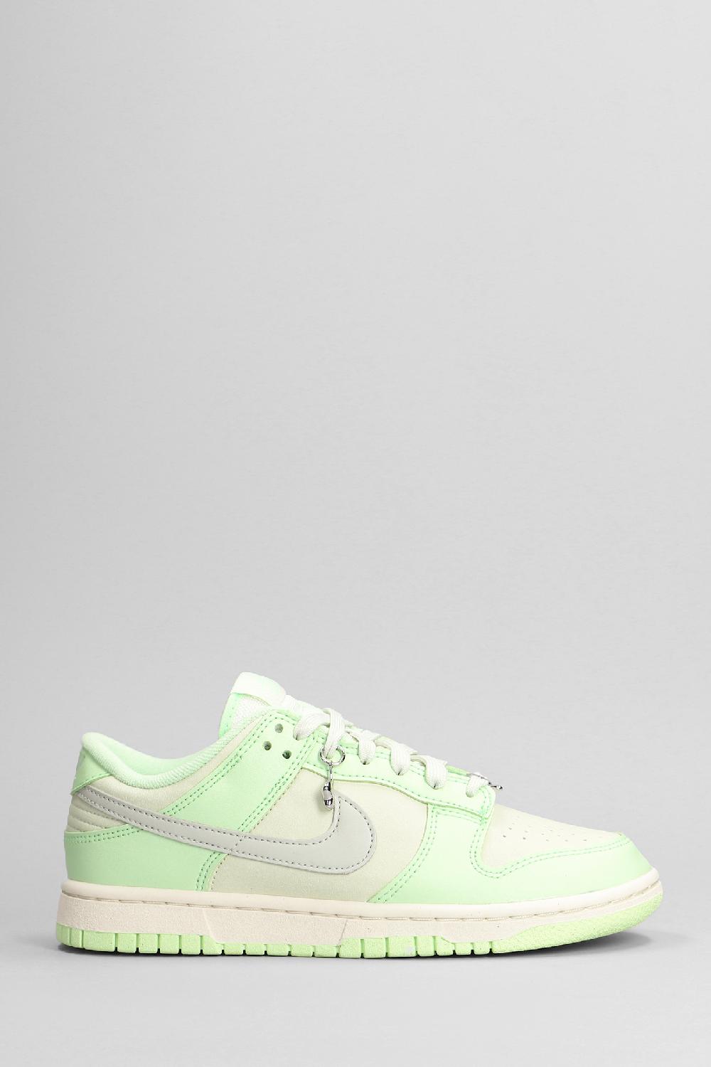 Deliberti Nike Sneakers dunk low in pelle verde cod. 402348 - Deliberti The Luxury Shopping