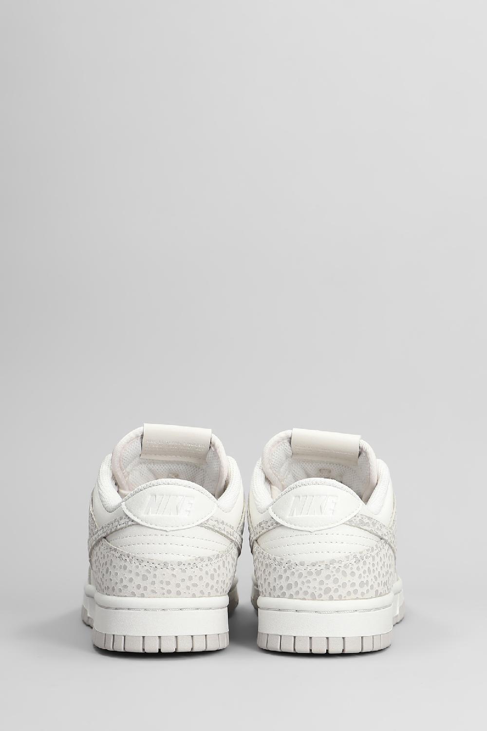 Deliberti Nike Sneakers Dunk Low Prm In Pelle Bianca Cod. 408299 - Deliberti The Luxury Shopping