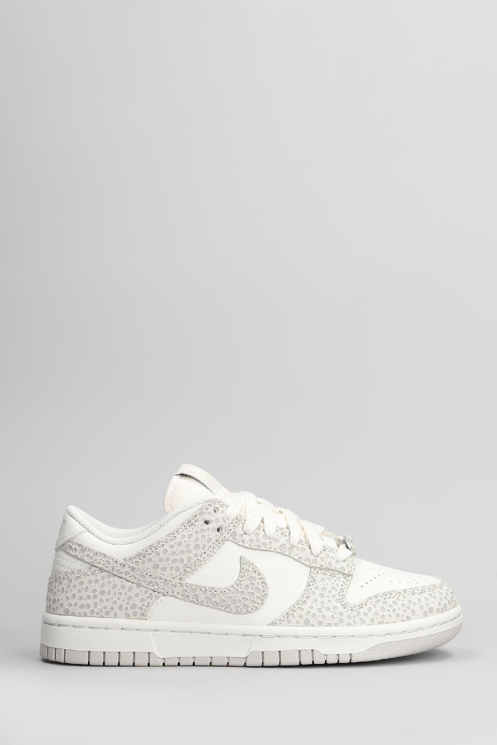 Deliberti Nike Sneakers dunk low prm in pelle bianca cod. 408299 - Deliberti The Luxury Shopping