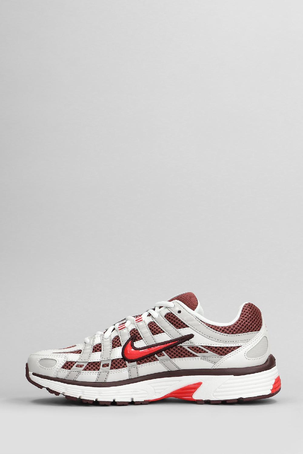 Deliberti Nike Sneakers P-6000 In Pelle E Tessuto Bianco Cod. 408302 - Deliberti The Luxury Shopping