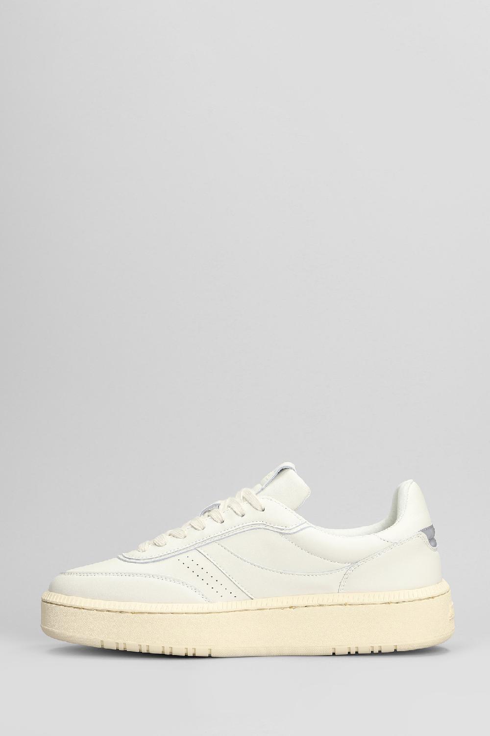 Deliberti Nppn Sneakers In Pelle Bianca Cod. 403871 - Deliberti The Luxury Shopping