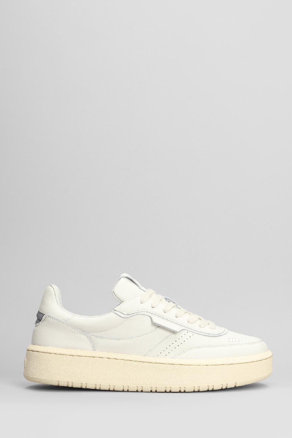 Deliberti Nppn Sneakers in pelle bianca cod. 403871 - Deliberti The Luxury Shopping