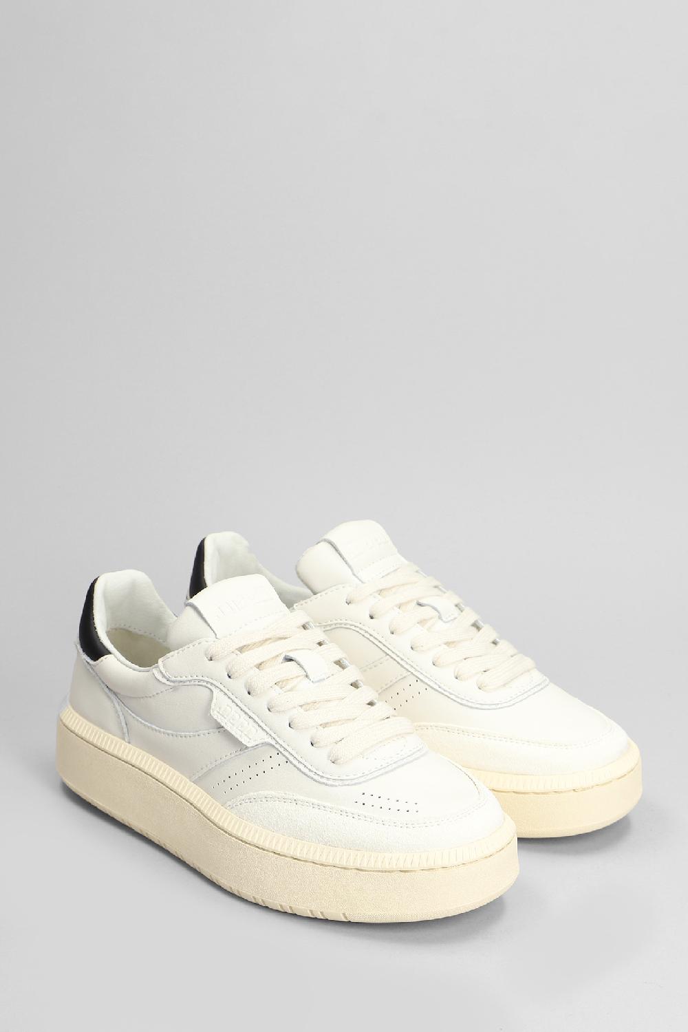 Deliberti Nppn Sneakers In Pelle Bianca Cod. 403873 - Deliberti The Luxury Shopping