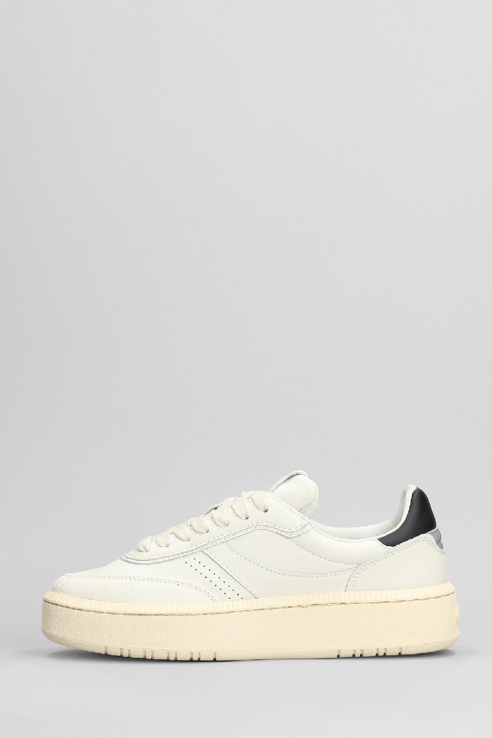 Deliberti Nppn Sneakers In Pelle Bianca Cod. 403873 - Deliberti The Luxury Shopping