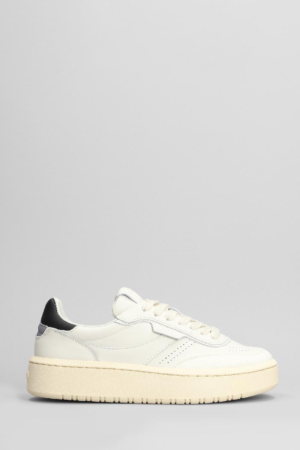 Deliberti Nppn Sneakers in pelle bianca cod. 403873 - Deliberti The Luxury Shopping
