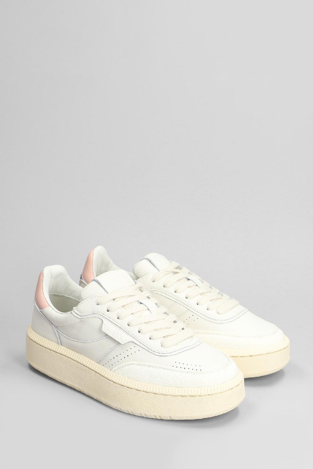 Deliberti Nppn Sneakers In Pelle Bianca Cod. 403874 - Deliberti The Luxury Shopping