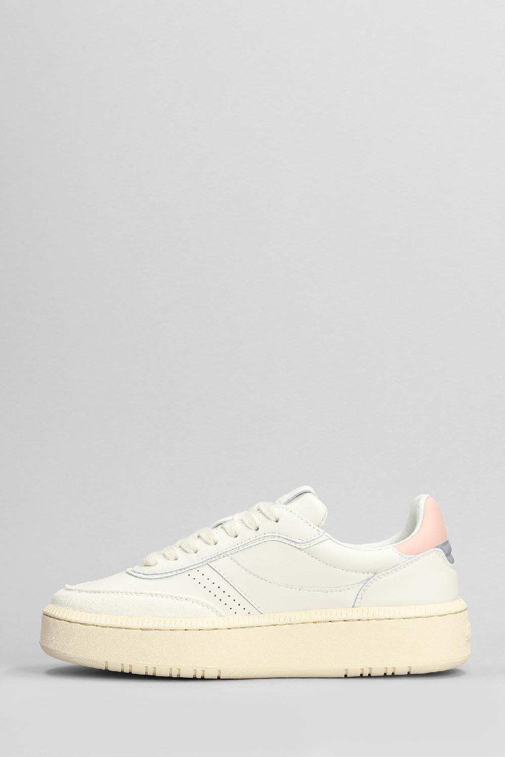 Deliberti Nppn Sneakers In Pelle Bianca Cod. 403874 - Deliberti The Luxury Shopping