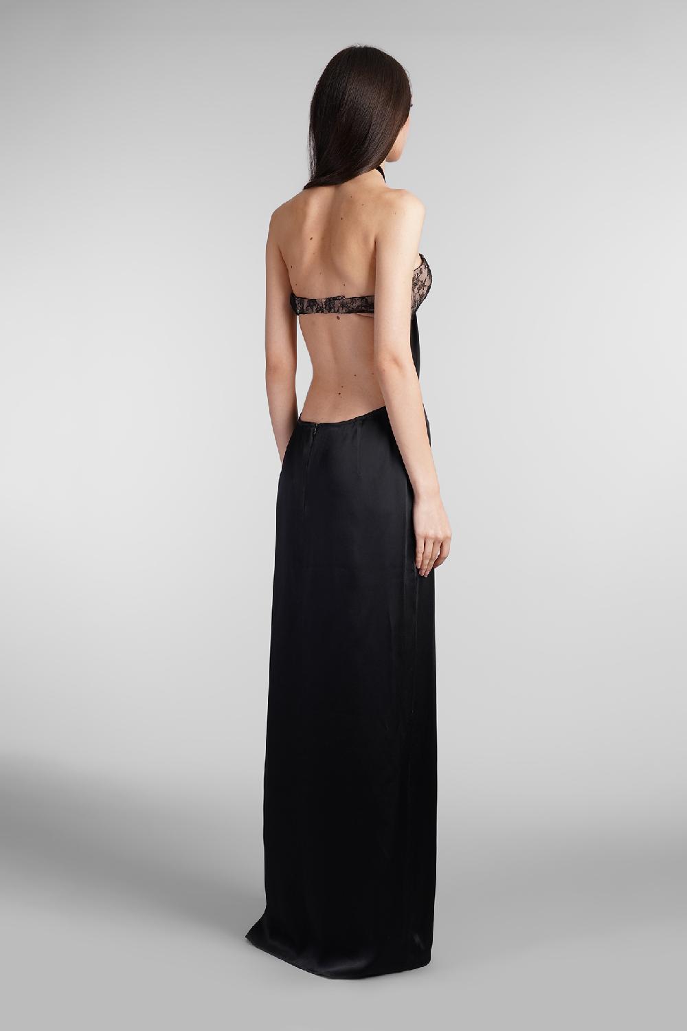 Deliberti Nuè Abito Amina Dress In Acrilico Nero Cod. 403716 - Deliberti The Luxury Shopping