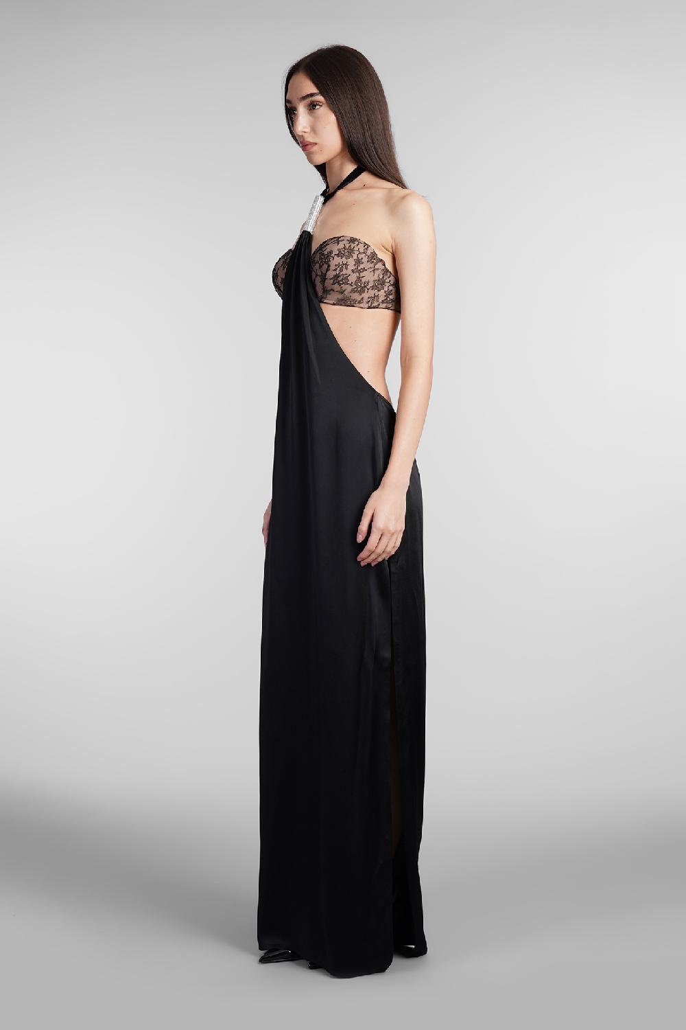 Deliberti Nuè Abito Amina Dress In Acrilico Nero Cod. 403716 - Deliberti The Luxury Shopping