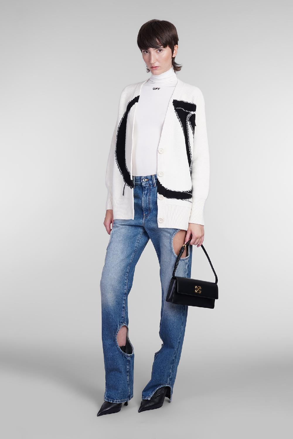 Deliberti Off White Cardigan In Lana Beige Cod. 404009 - Deliberti The Luxury Shopping