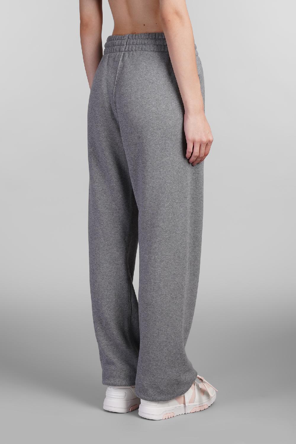 Deliberti Off White Pantalone In Cotone Grigio Cod. 407982 - Deliberti The Luxury Shopping